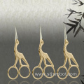 Professional Vintage Style Sewing Scissors Embroidery Crane Bird Scissors Stork Scissors